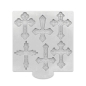 Preview: Silikonform - Dekorative Kreuze